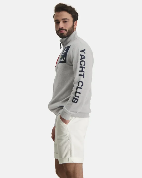Costa Rica Br Full Zip Sweater-Gaastra Fashion