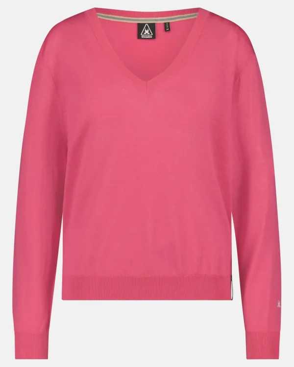De Antistatische Merino Wool Amalfi Trui Met V-Hals-Gaastra Fashion