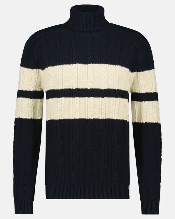 De Kabel Gebreide Move Over Roll Sweater-Gaastra Clearance