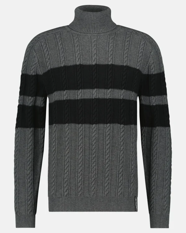 De Kabel Gebreide Move Over Roll Sweater-Gaastra Clearance