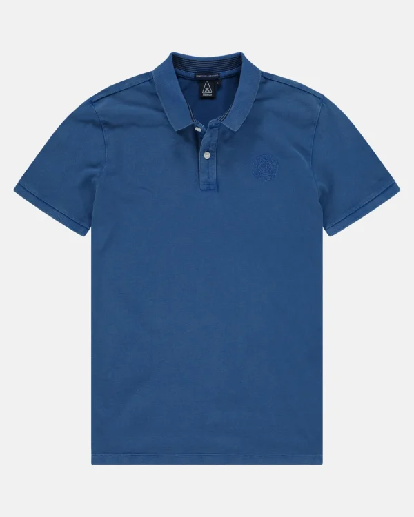 Garment Dye Whip Polo-Gaastra Fashion