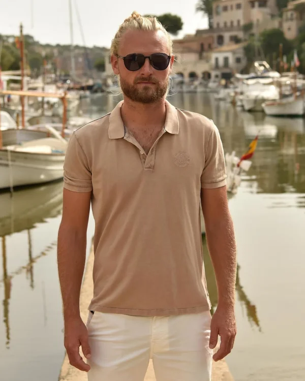 Garment Dye Whip Polo-Gaastra Outlet