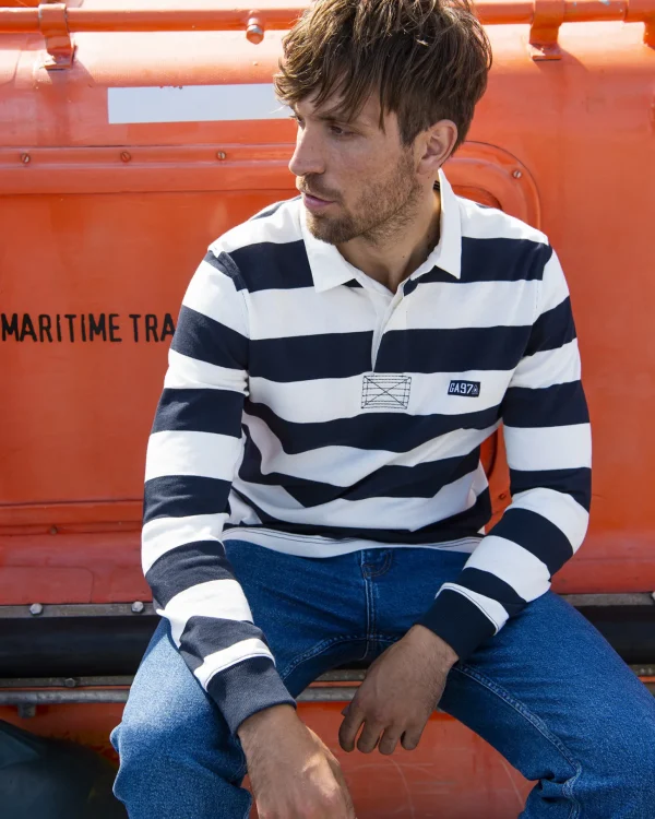 Gestreepte Rugby Shirt Soap-Gaastra Sale