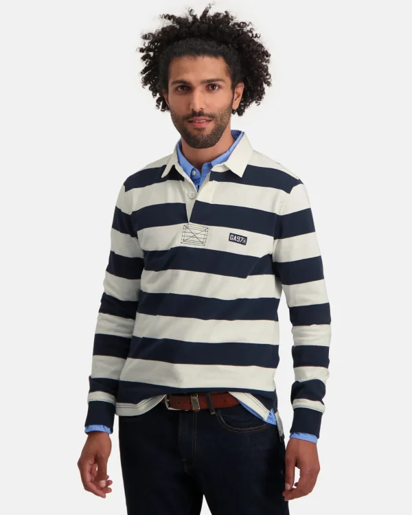 Gestreepte Rugby Shirt Soap-Gaastra Sale