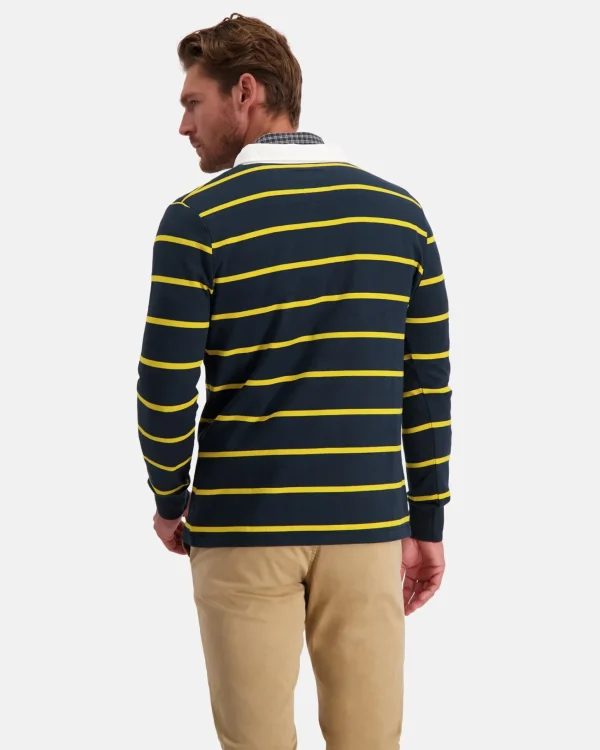 Het Klassieke Gebreide Rugbyshirt Van 100% Katoen-Gaastra Discount