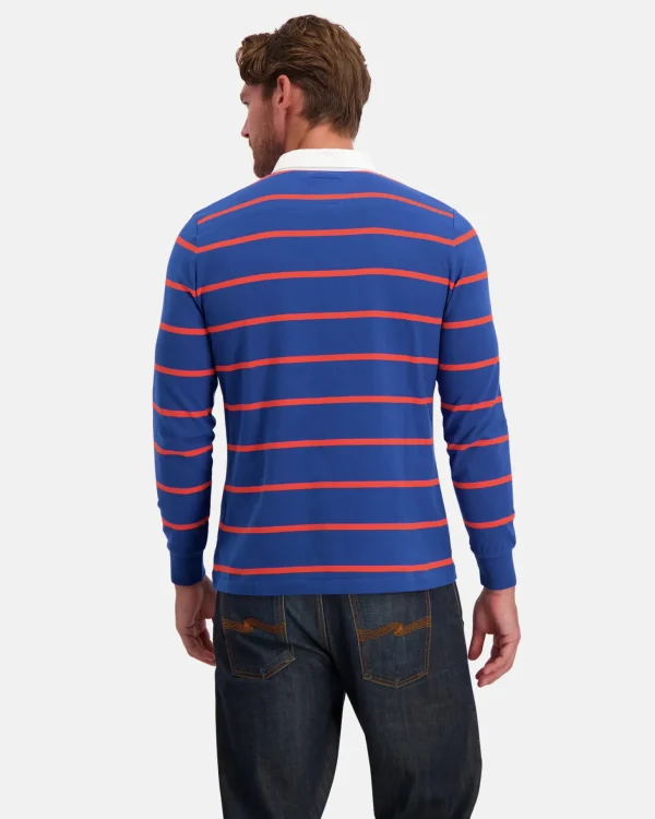 Het Klassieke Gebreide Rugbyshirt Van 100% Katoen-Gaastra Sale