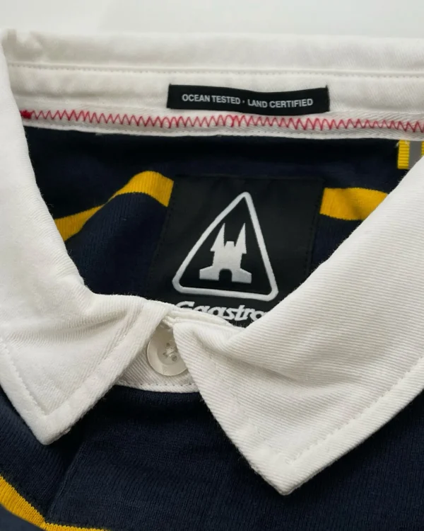 Het Klassieke Gebreide Rugbyshirt Van 100% Katoen-Gaastra Discount
