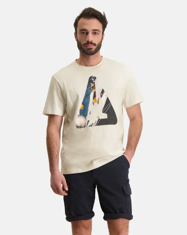 100% Katoenen Mike T-Shirt-Gaastra Discount