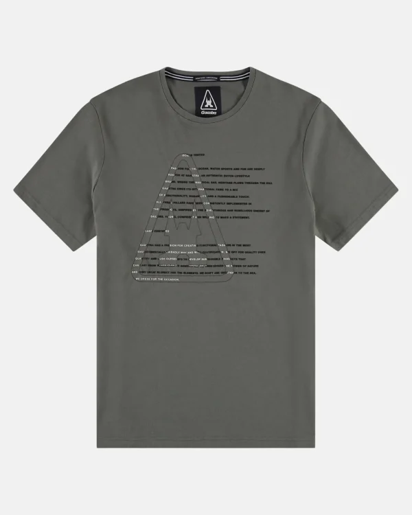 100% Katoenen Warp T-Shirt-Gaastra Discount