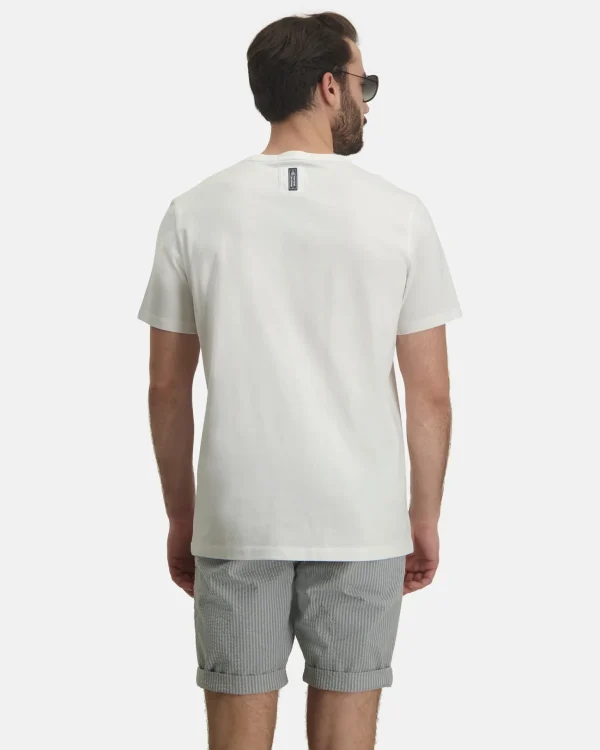 100% Katoenen Warp T-Shirt-Gaastra Clearance