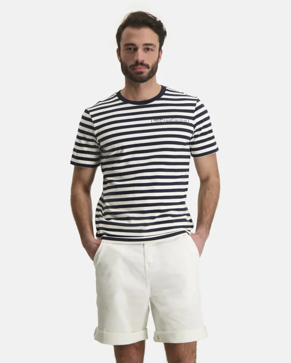 Klassiek Gestreepte Williamson T-Shirt-Gaastra Clearance