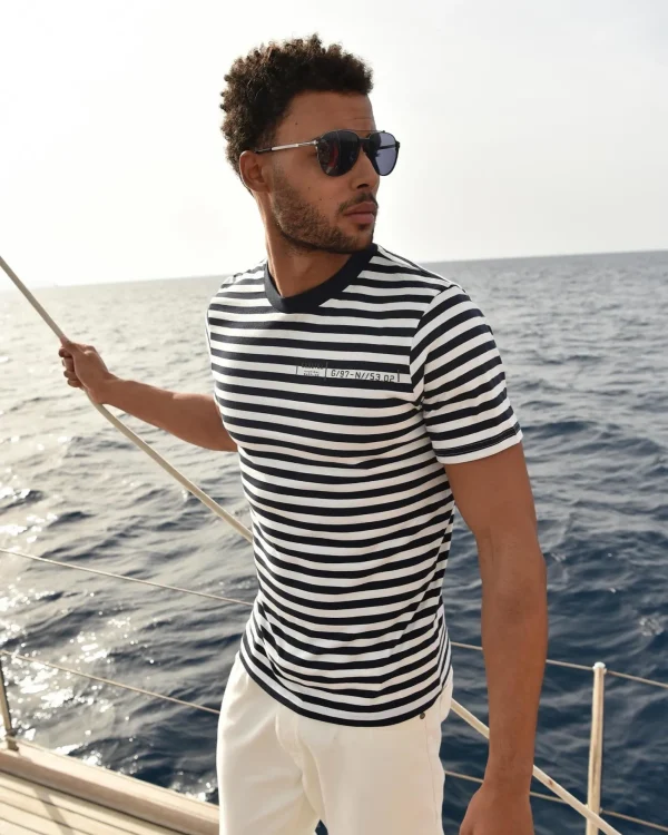 Klassiek Gestreepte Williamson T-Shirt-Gaastra Clearance