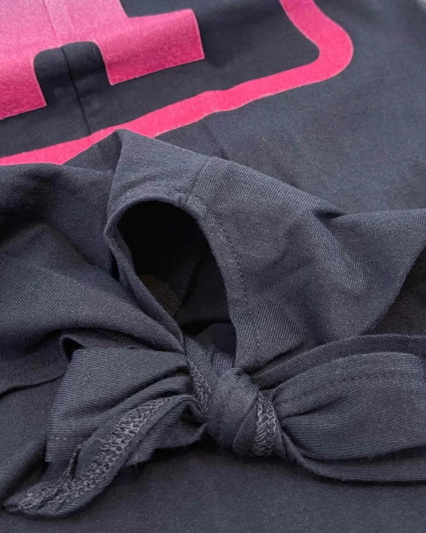 Knotted Front T-Shirt Isley-Gaastra Clearance