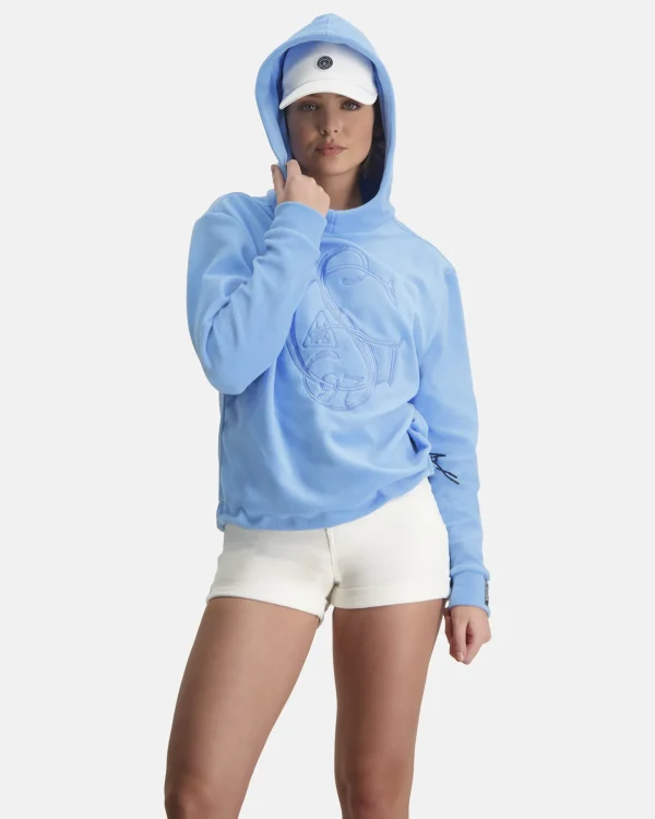 Lagoon Fleece Sweater Met Capuchon-Gaastra Discount
