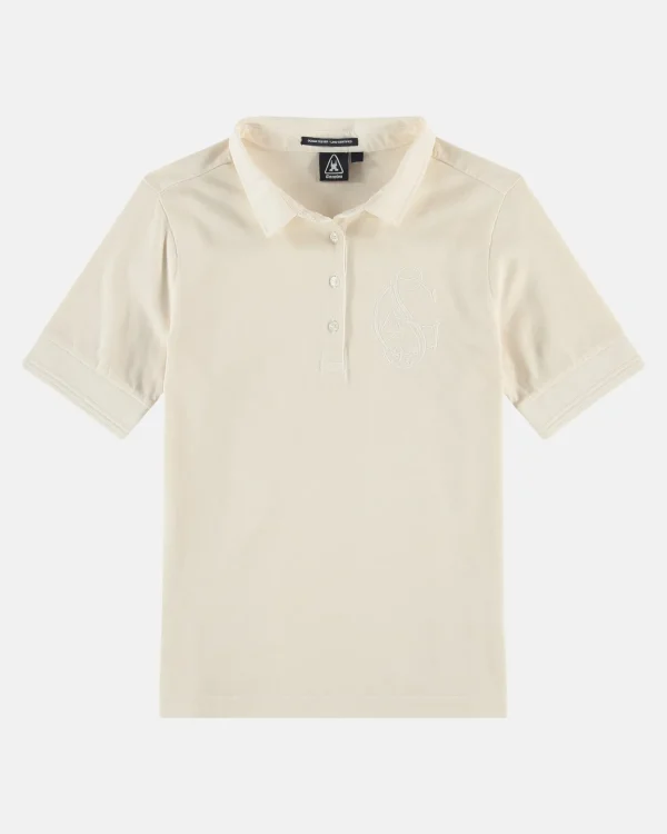 Monica Polo Met Geweven Kraag-Gaastra Outlet