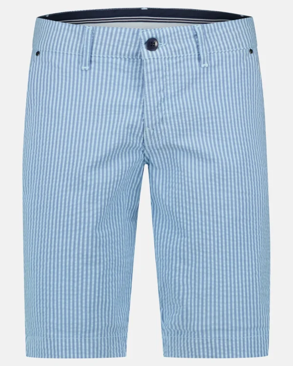 Nantes Seersucker Bachelor Button-Gaastra Discount